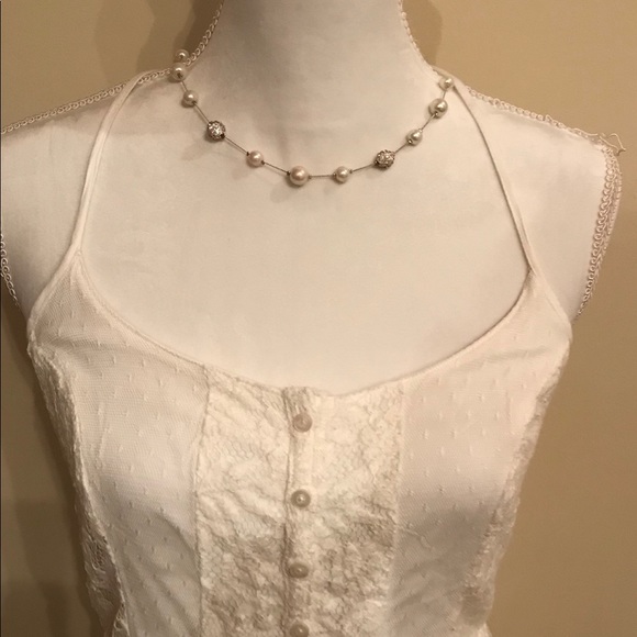 Lace Abercrombie & Fitch Dress Sz Lrg - Picture 3 of 6